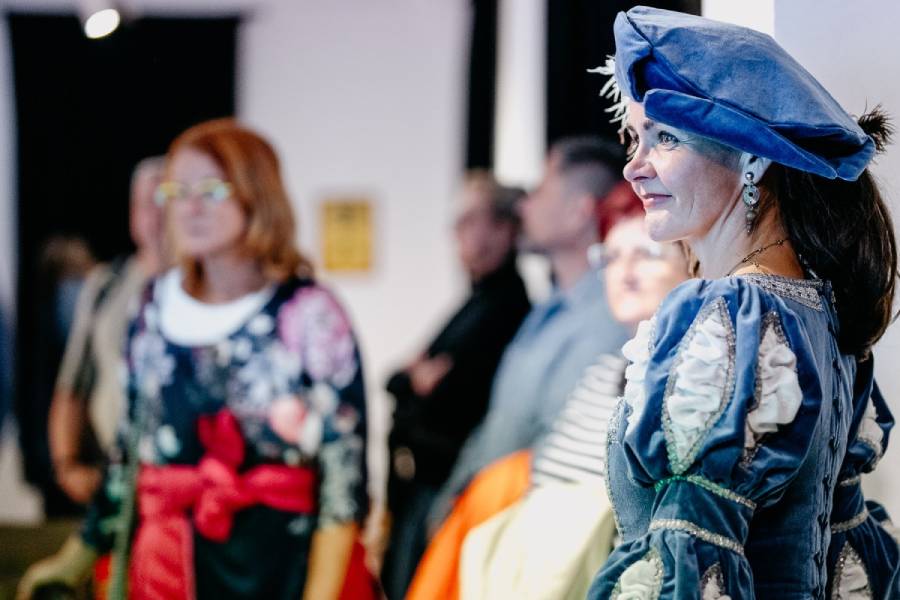 Valentýnská prohlídka Palácem. Zdroj: PORT 1560 - Kulturní centrum v Českém Krumlově